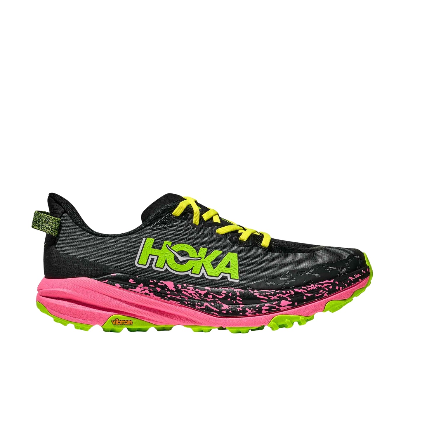 Zapatillas Hoka Speedgoat 6 Black / Neon Rose BNRS