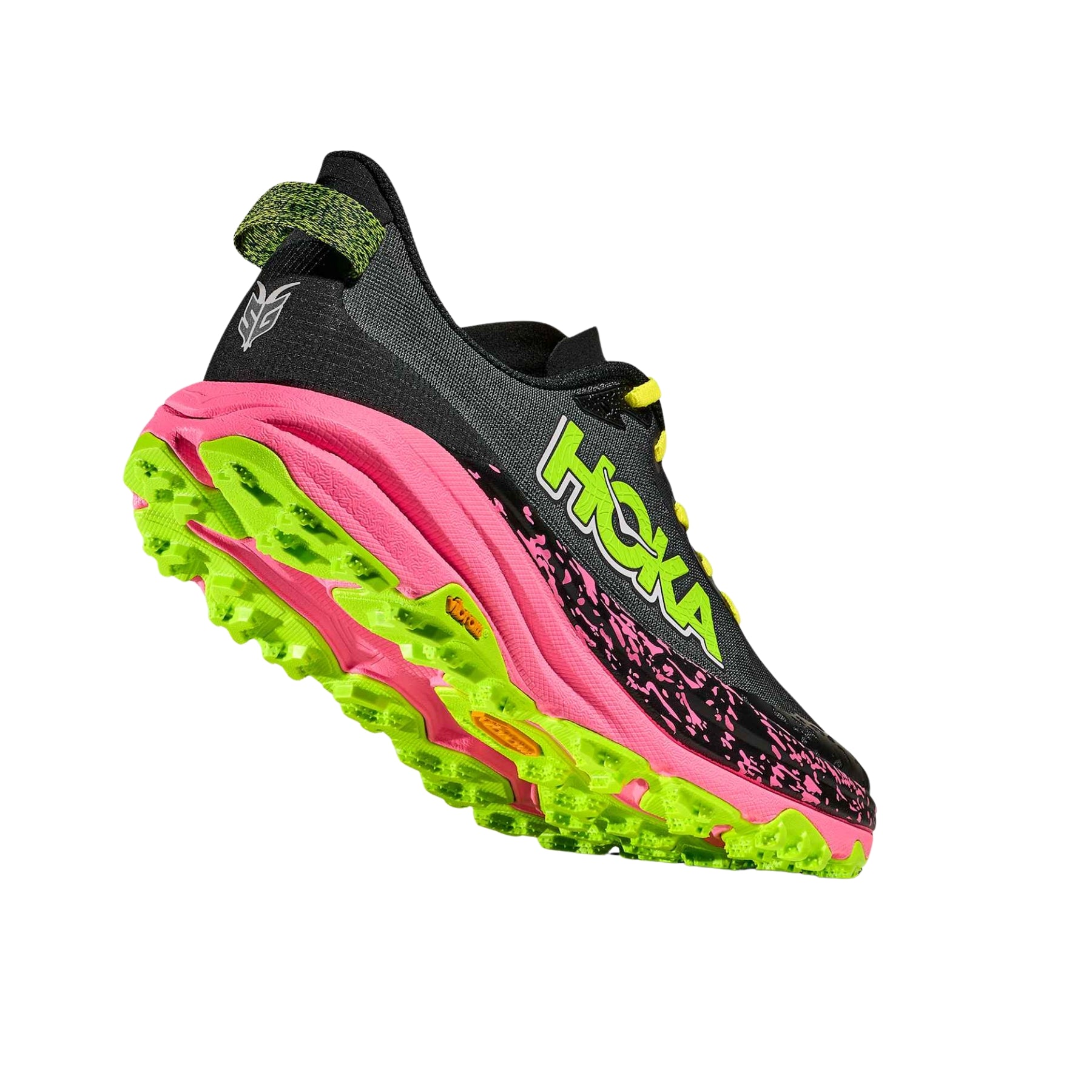 Zapatillas Hoka Speedgoat 6 Black / Neon Rose BNRS