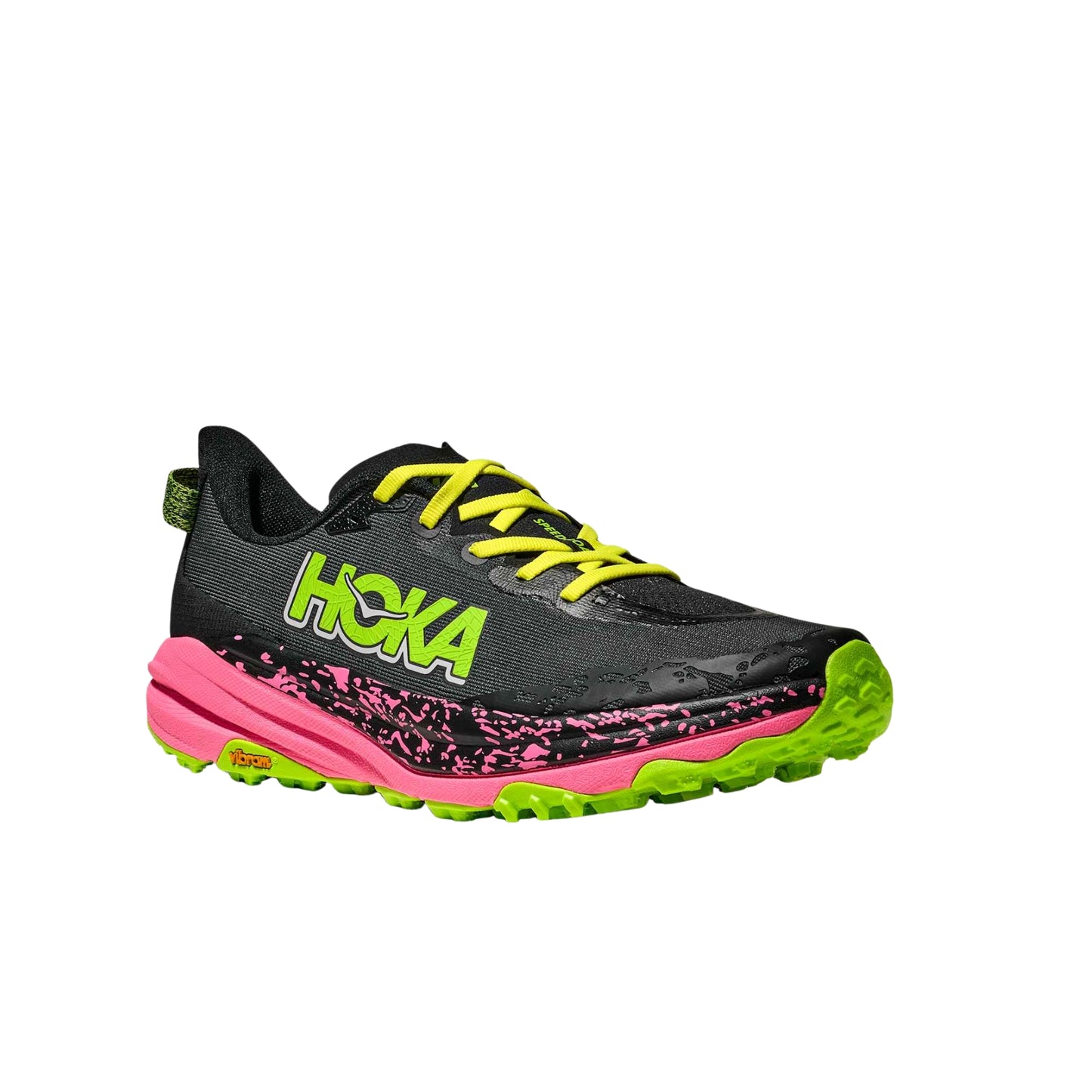 Zapatillas Hoka Speedgoat 6 Black / Neon Rose BNRS