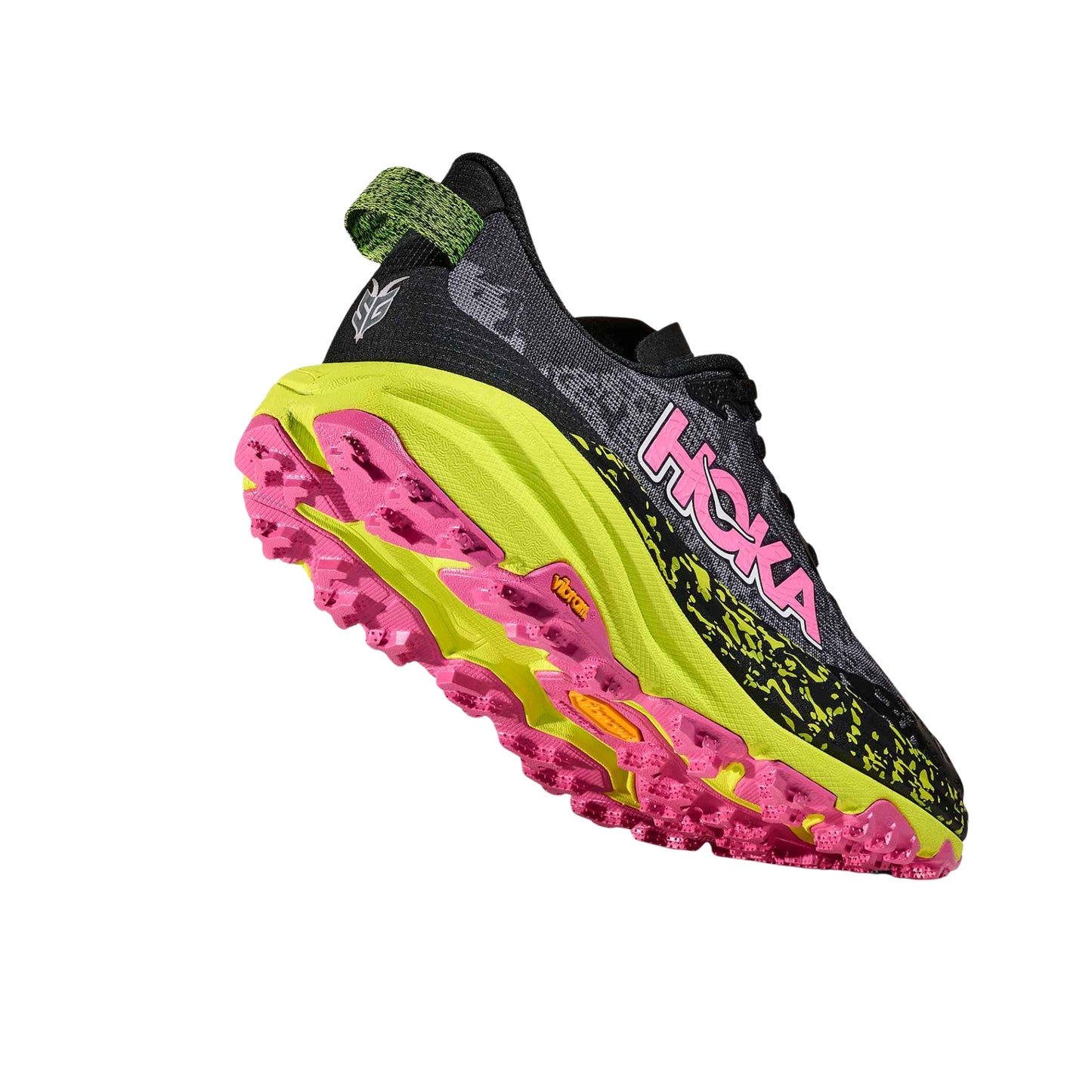 Zapatillas Hoka Speedgoat 6 W Black - Neon Hoka Citrus BNNH