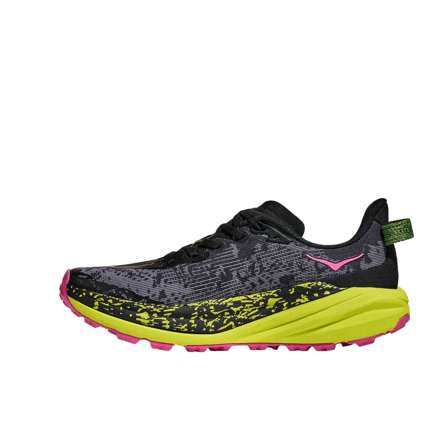 Zapatillas Hoka Speedgoat 6 W Black - Neon Hoka Citrus BNNH