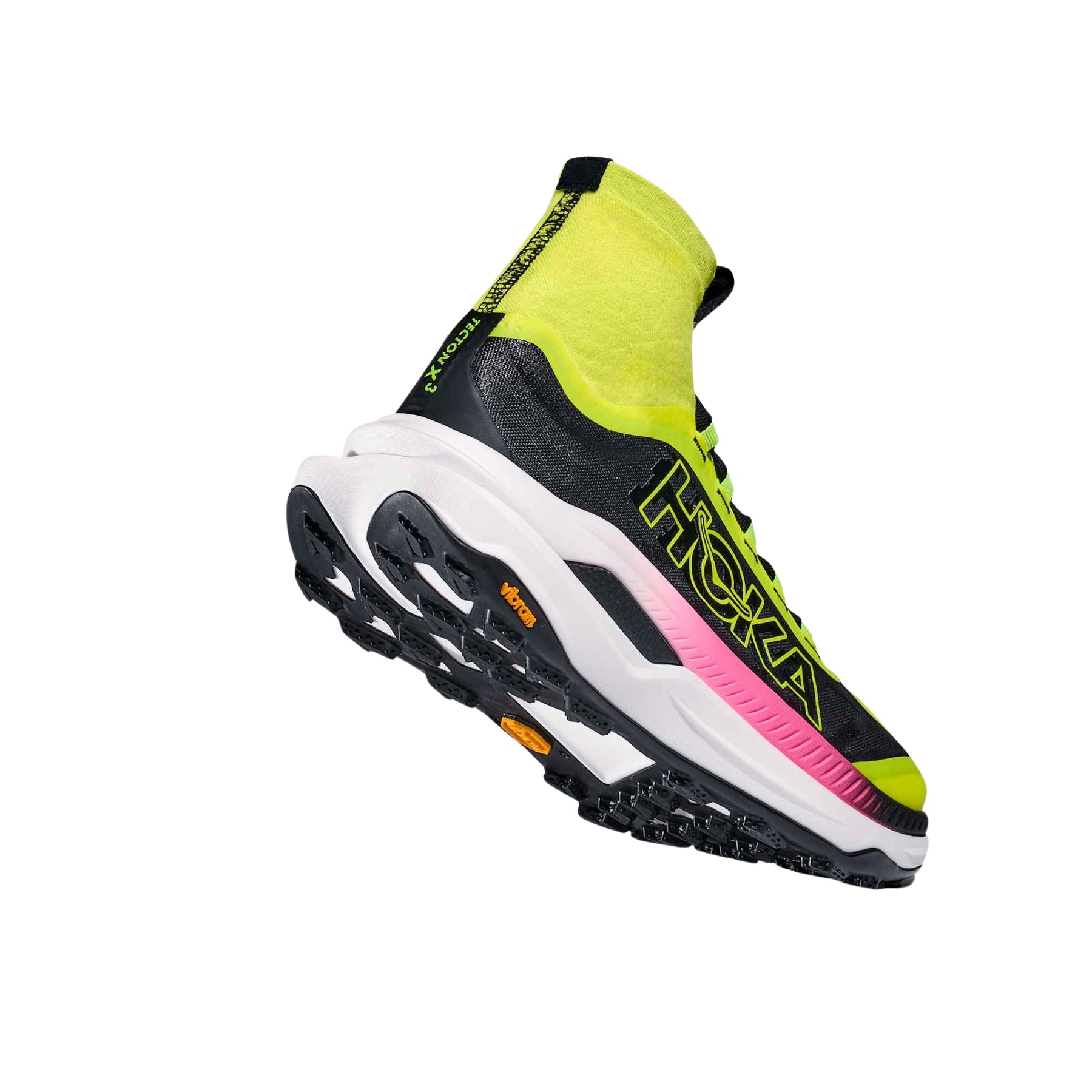 Zapatillas Hoka Tecton X3 Neon Hoka Citrus - Black NHK 