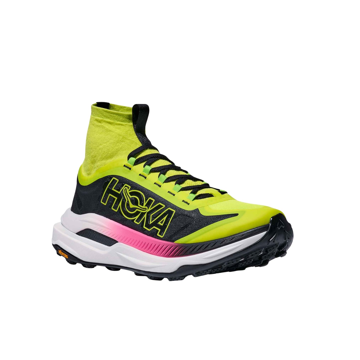 Zapatillas Hoka Tecton X3 Neon Hoka Citrus - Black NHK 