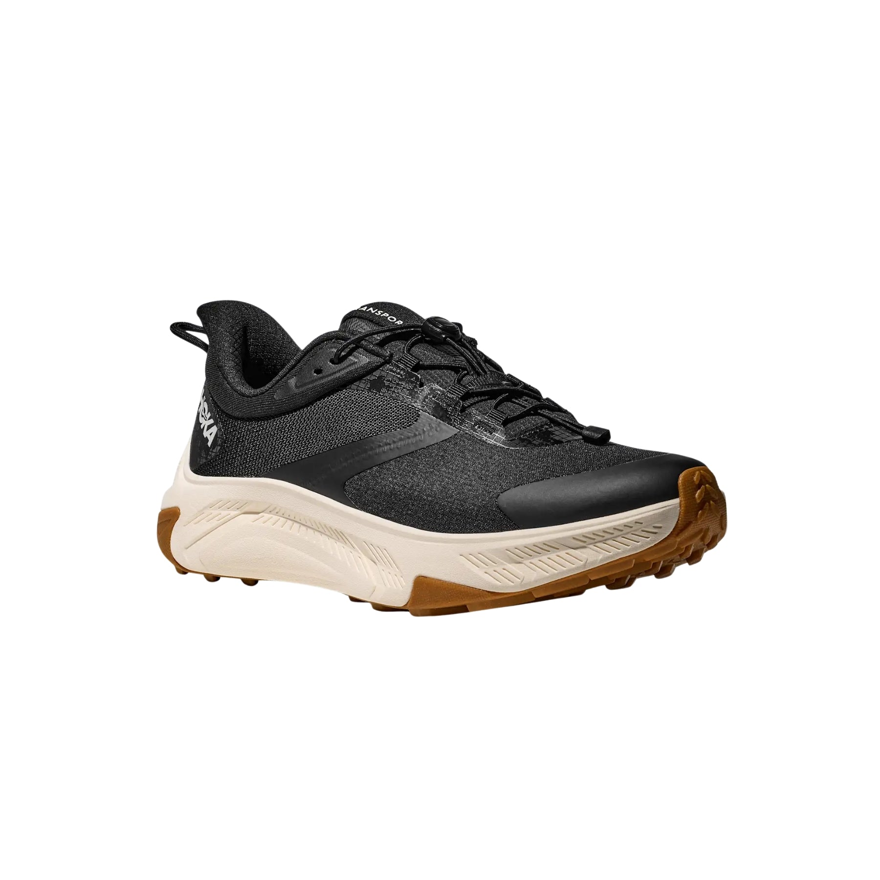 Zapatillas Hoka Transport 2 Black-Alabaster BKL