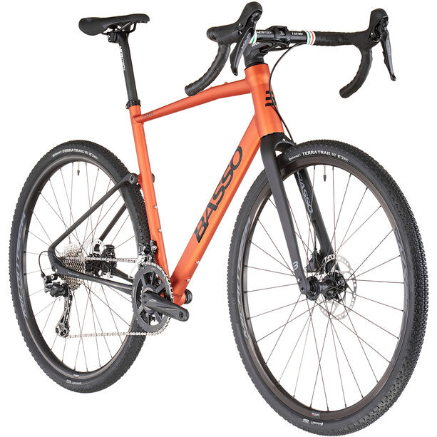 Bicicleta Basso Tera Gravel Siena VAS Cycling Boutique orange