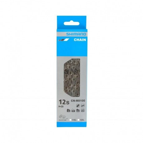 Cadena Shimano 126 Eslabones +Ql Cn-M8100 12-Velocidades