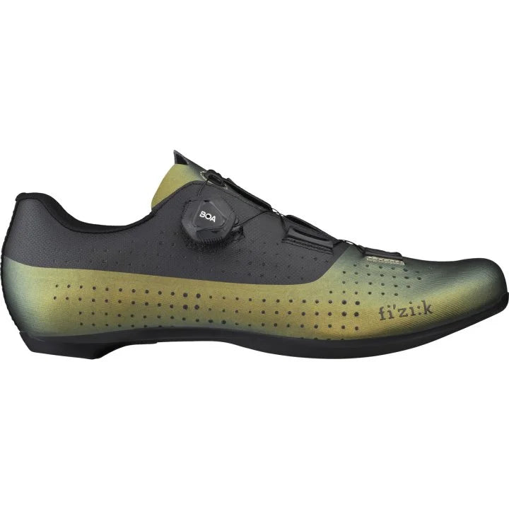 Zapatillas Fizik Tempo Overcurve R4 verde y negro