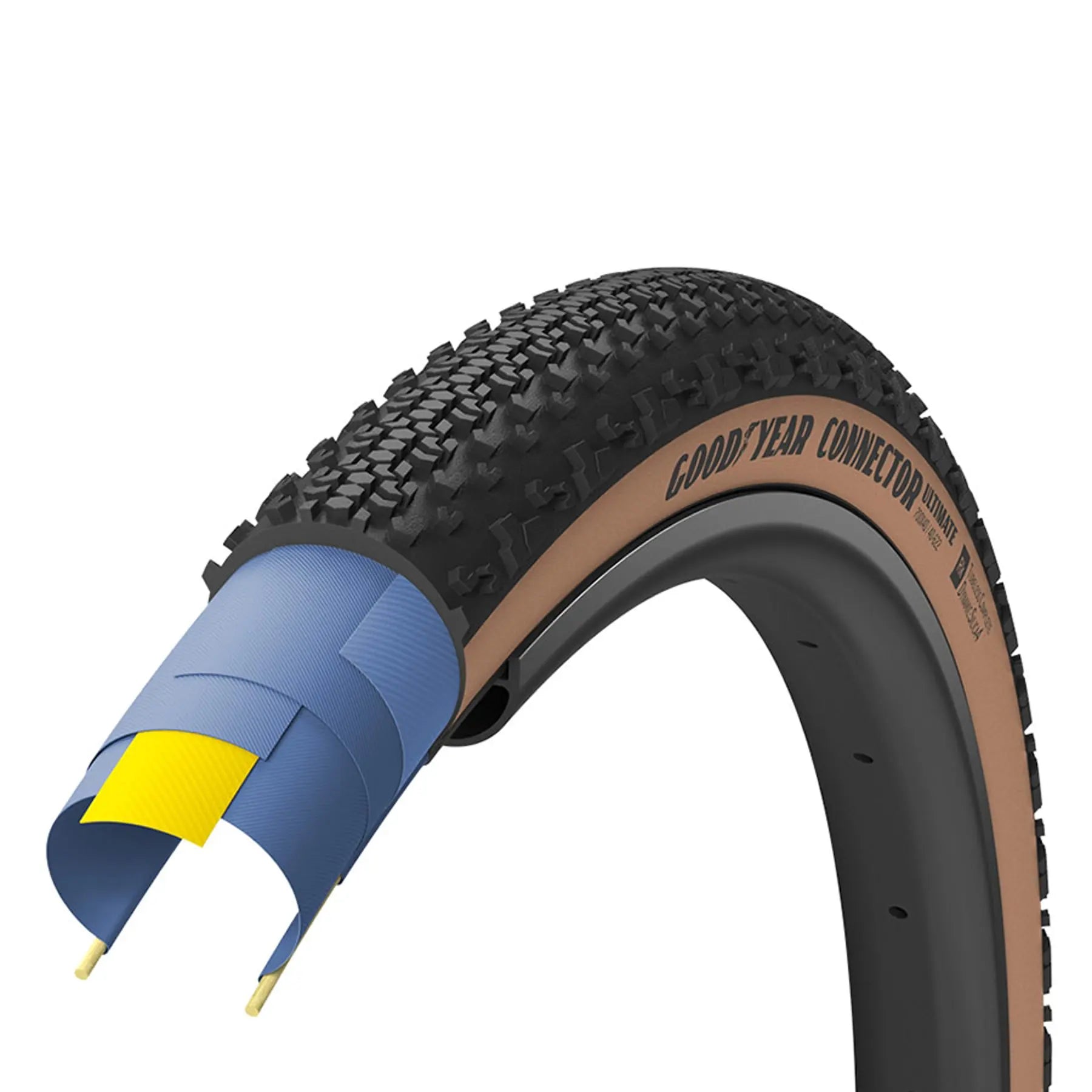 Cubierta Goodyear Tubeless Conector Ultimate 700x50