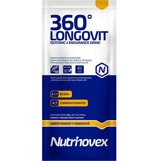 Nutrición Nutrinovex Longovit 360 Isotonic