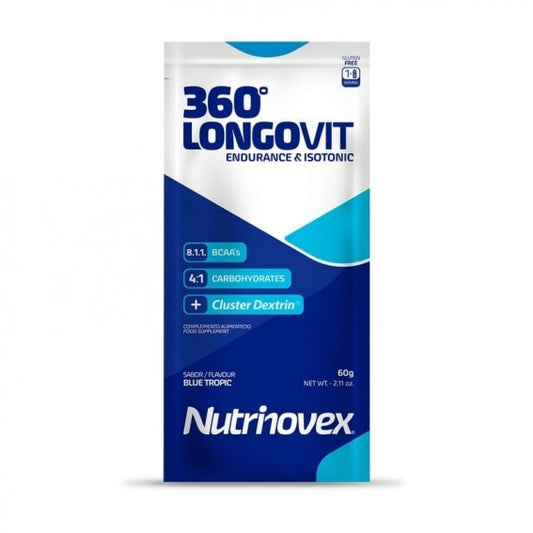 Bebida Energética Nutrinovex Longovit 360 Blue Tropic