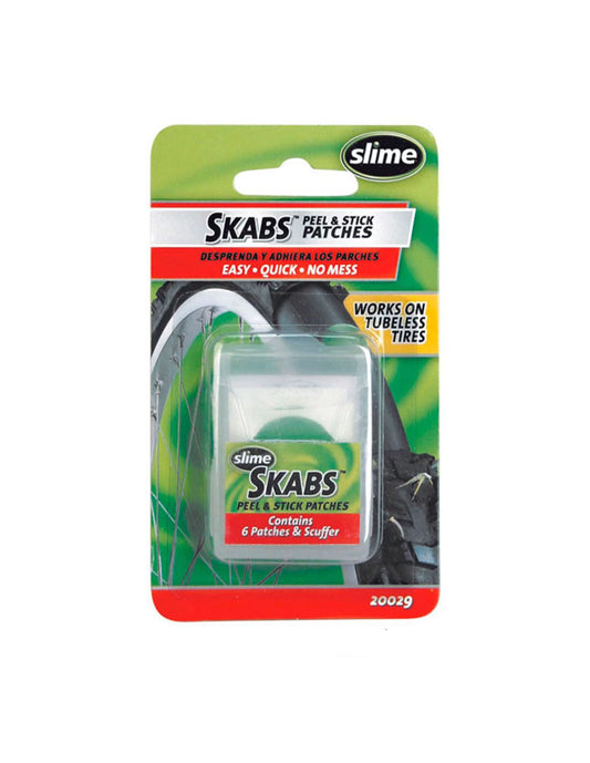 Parches autoadhesivos Skabs slime 6 uds