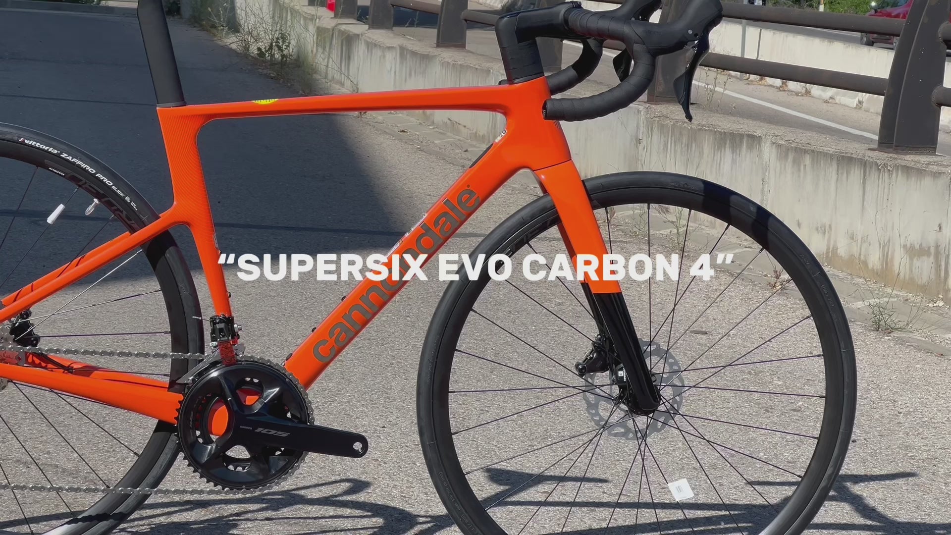 Load video: Cannondale Supersix Evo Carbon 4 Road Bike