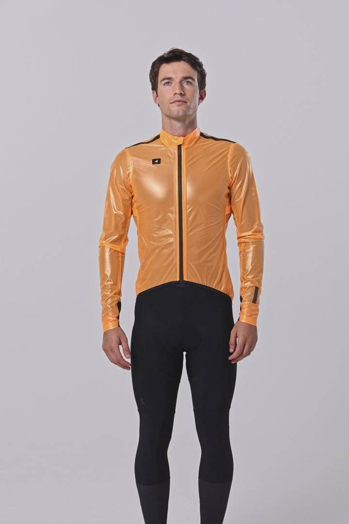 Chaqueta Ligera Gobik Impermeable Pluvia 2.0 Unisex Cold25 Blazing Orange Hombre