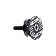 Tapa Dirección  Kcnc Cap Kit Ii Logos Negro/Blanco